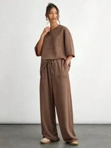 Ensemble Oversize "Brooklyn New York" – Style Décontracté Unisexe et Urbain