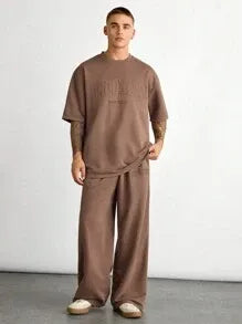 Ensemble Oversize "Brooklyn New York" – Style Décontracté Unisexe et Urbain