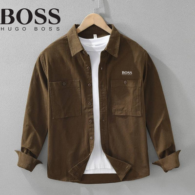 Chemise casual à poches plaquées
