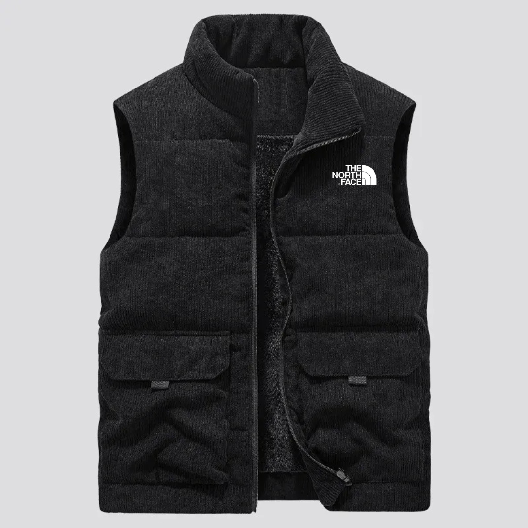 Gilet sans manches matelassé pour homme – Style urbain et chaleur optimale