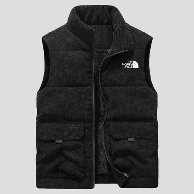 Gilet sans manches matelassé pour homme – Style urbain et chaleur optimale