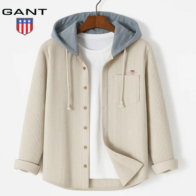 Chemise à capuche pour homme – Élégance décontractée et confort urbain