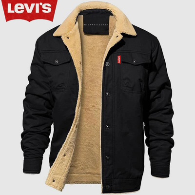 Veste doublée en polaire pour homme – Style casual et chaleur optimale