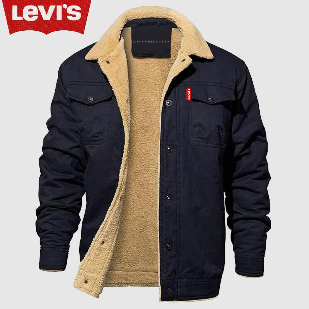 Veste doublée en polaire pour homme – Style casual et chaleur optimale