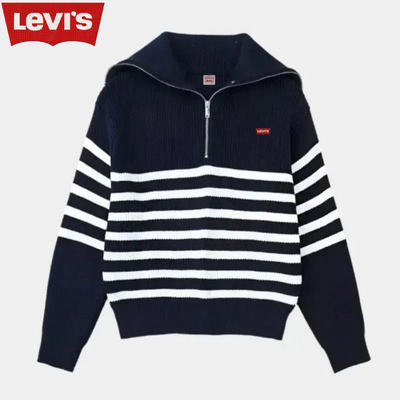 Pull zippé marin pour homme – Style intemporel & confort premium