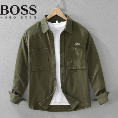 Chemise casual à poches plaquées