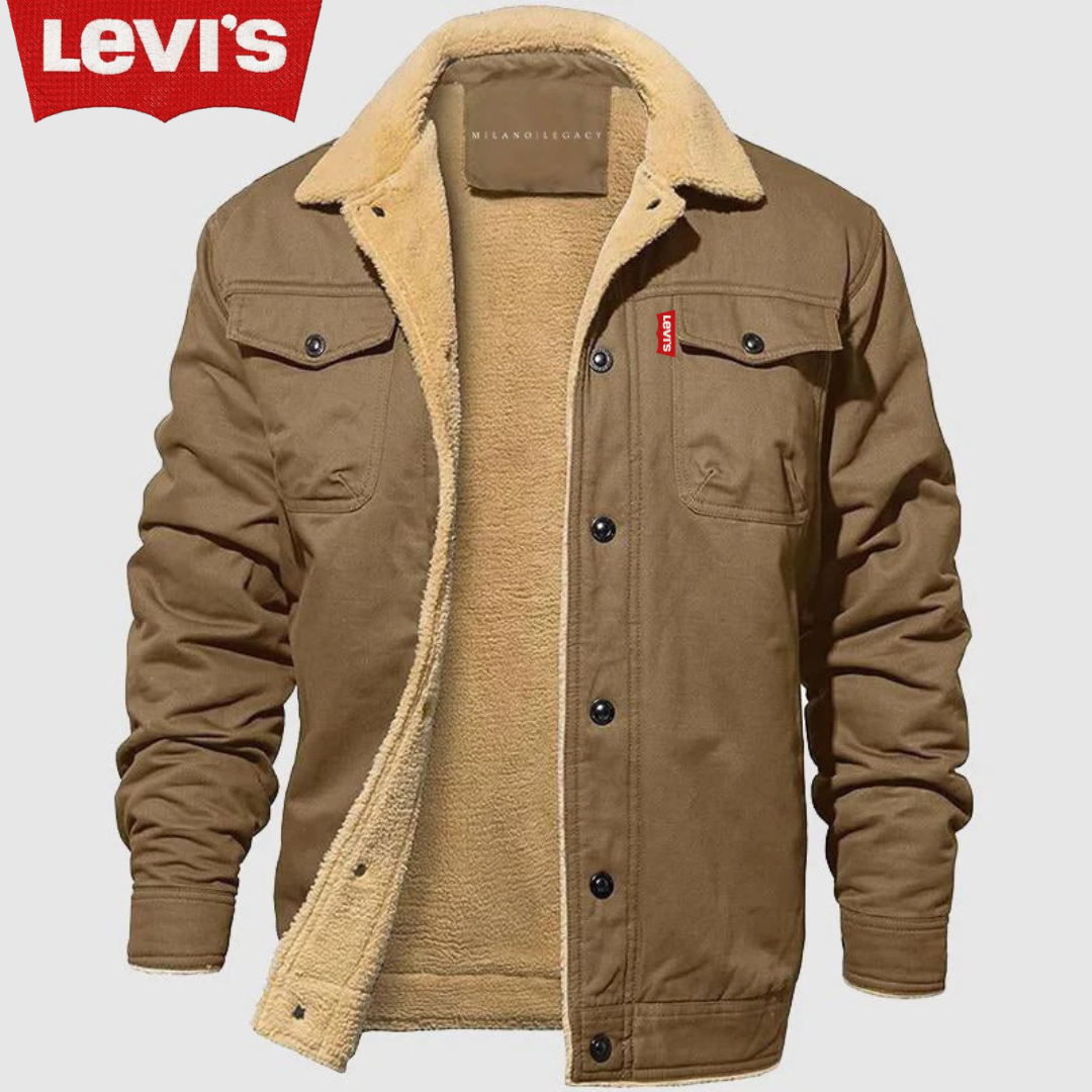 Veste doublée en polaire pour homme – Style casual et chaleur optimale