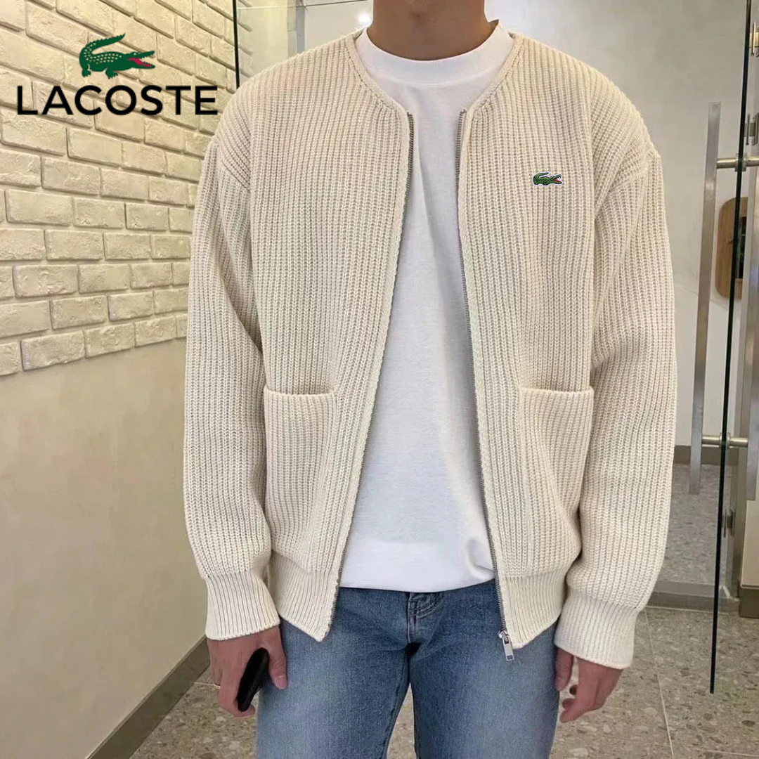 Veste cardigan oversize en maille pour homme