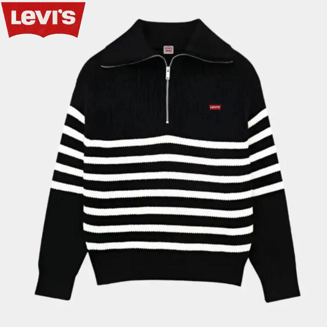 Pull zippé marin pour homme – Style intemporel & confort premium