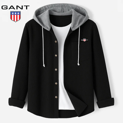 Chemise à capuche pour homme – Élégance décontractée et confort urbain