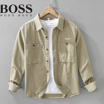 Chemise casual à poches plaquées