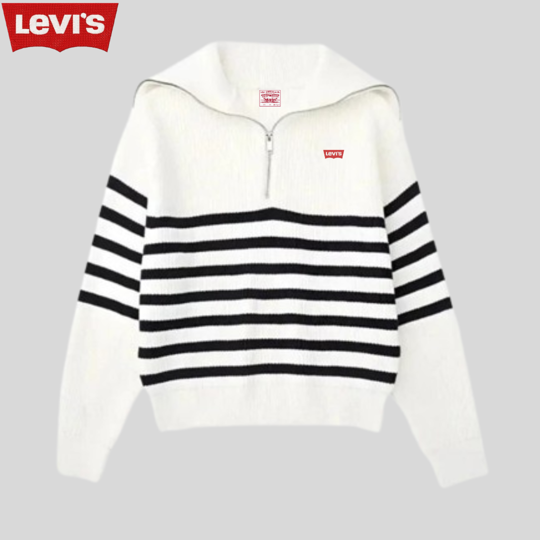 Pull zippé marin pour homme – Style intemporel & confort premium