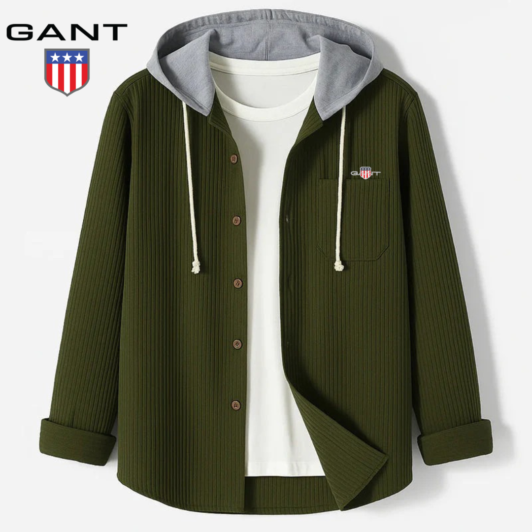 Chemise à capuche pour homme – Élégance décontractée et confort urbain