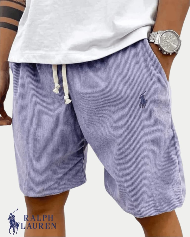 Short Côtelé Décontracté Homme – RL™