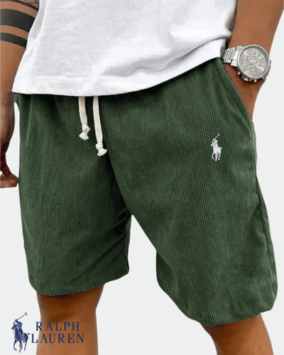 Short Côtelé Décontracté Homme – RL™