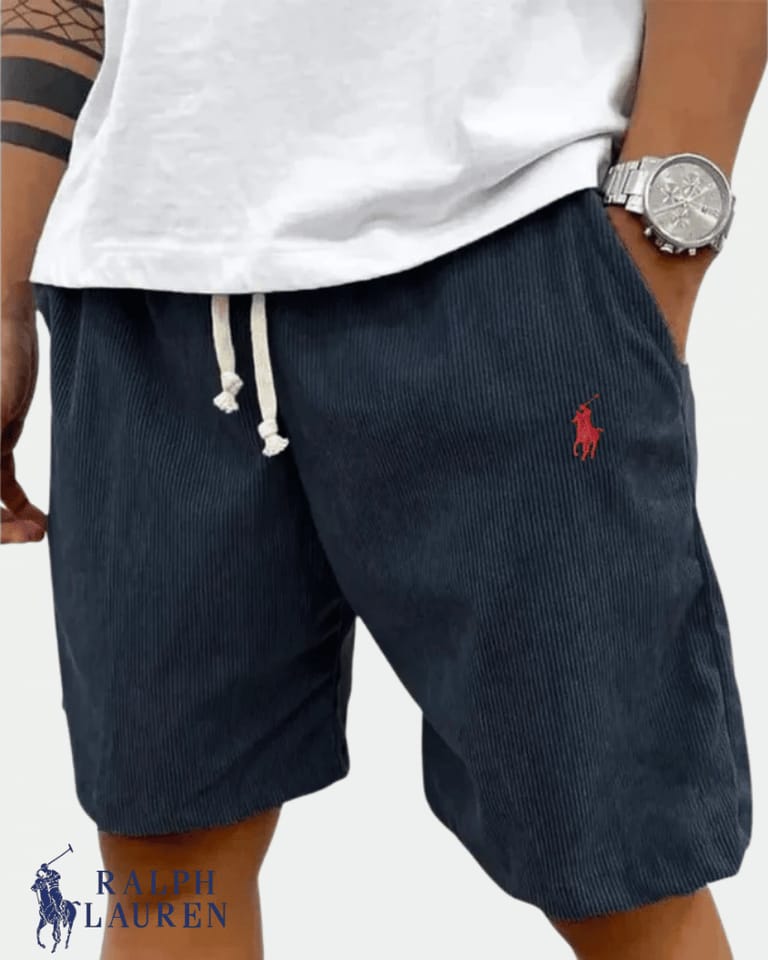 Short Côtelé Décontracté Homme – RL™