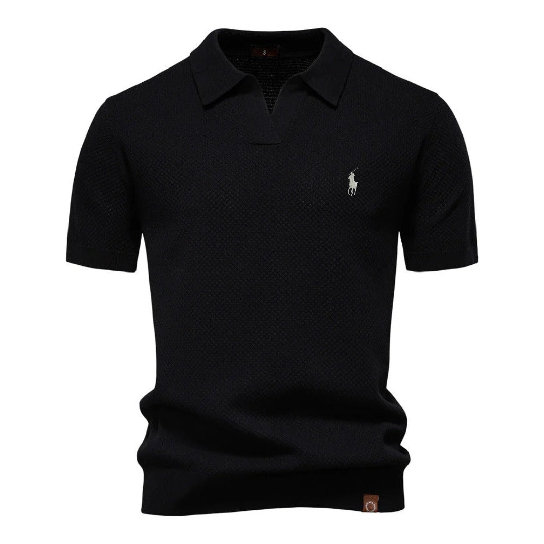 Le polo RL™  col V essentiel de la saison
