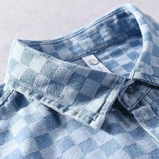 Chemise à carreaux -Style décontracté et allure moderne
