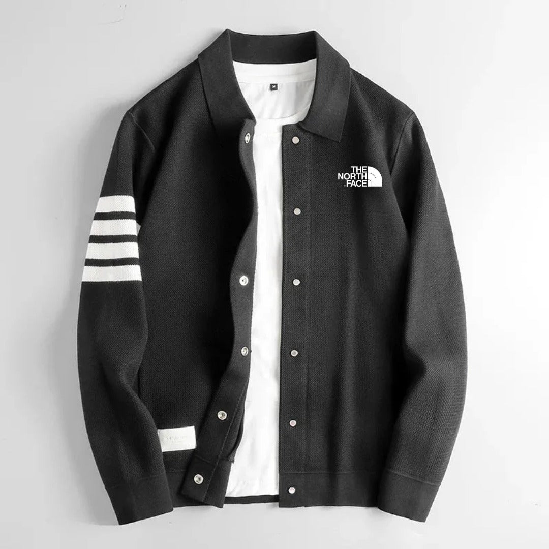 Veste homme casual à boutons pression