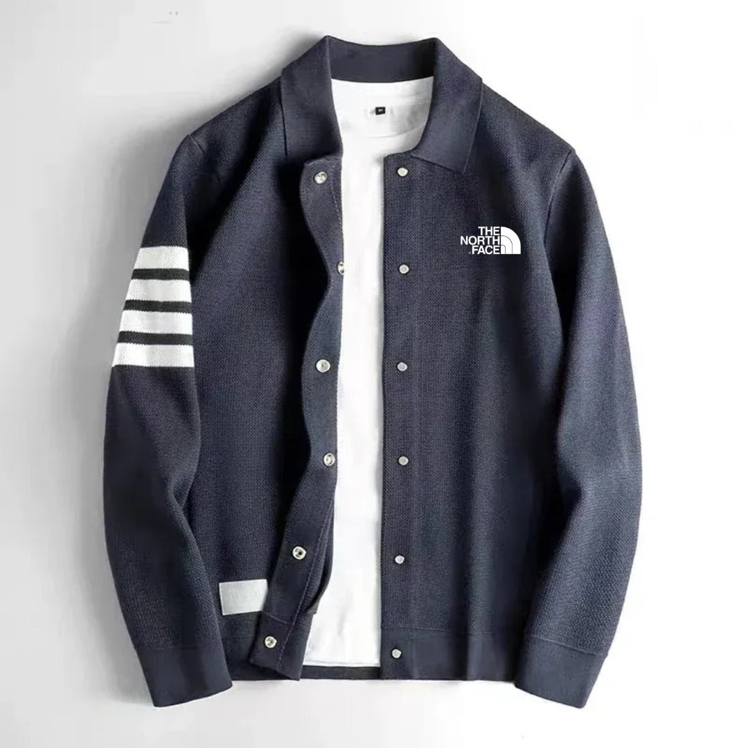 Veste homme casual à boutons pression