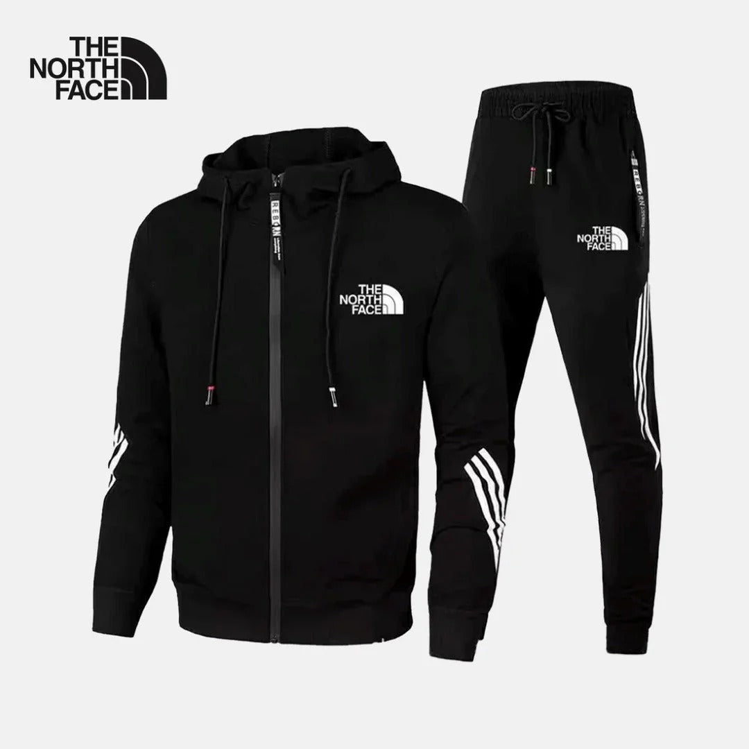 Survêtement homme zippé à capuche