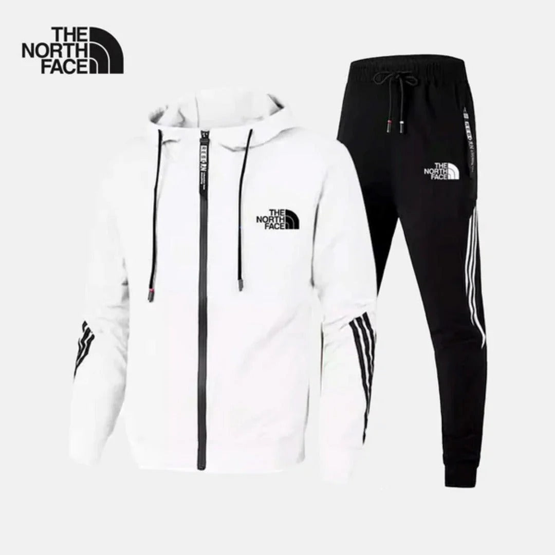 Survêtement homme zippé à capuche