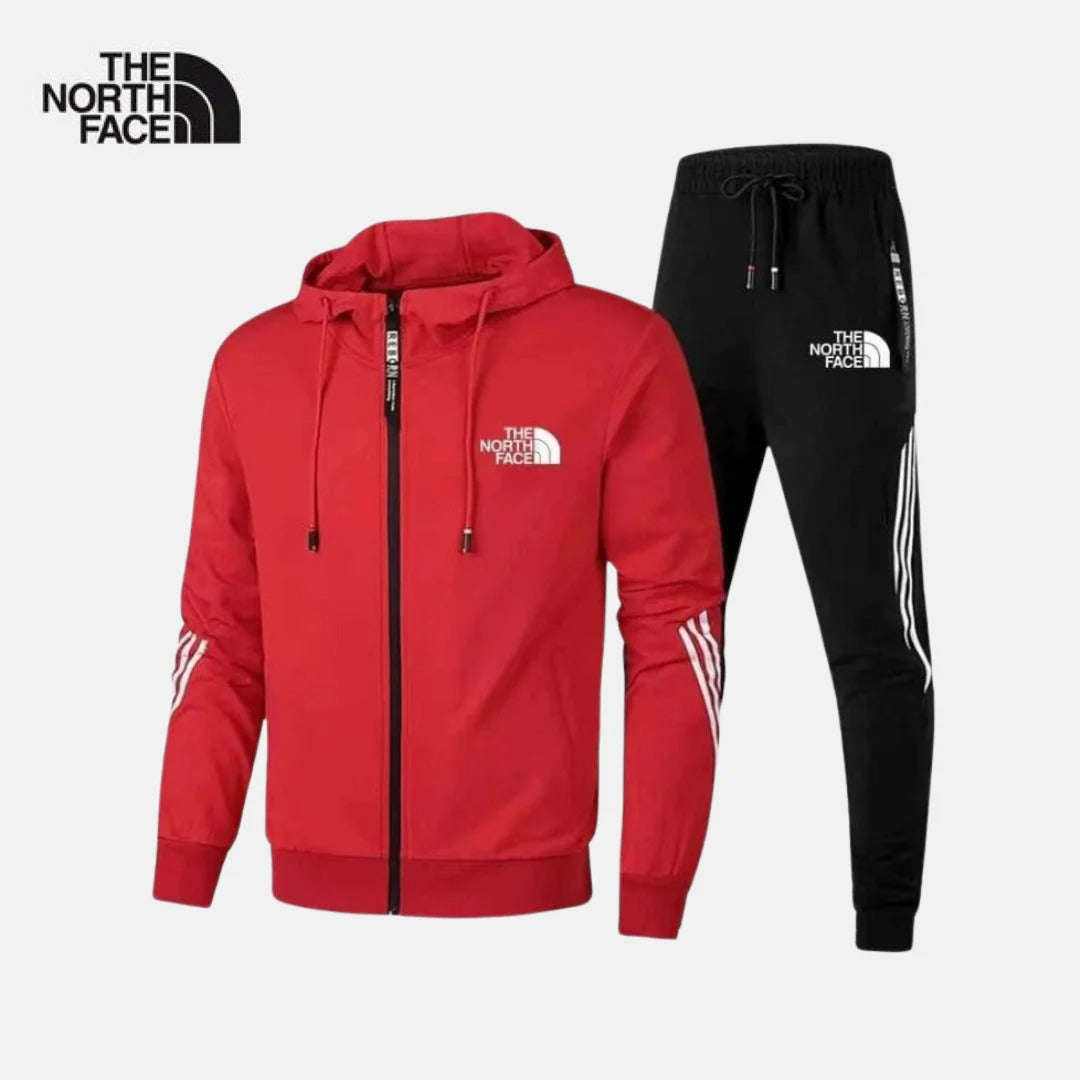 Survêtement homme zippé à capuche