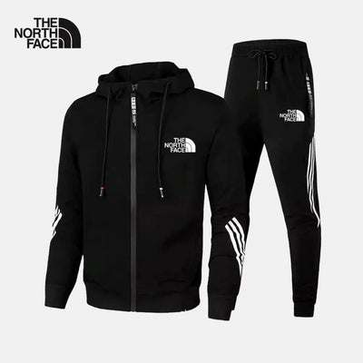 Survêtement homme zippé à capuche