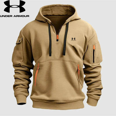 Sweat à capuche zippé pour homme