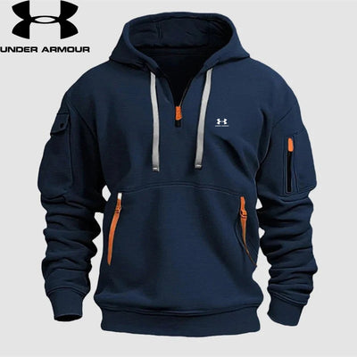 Sweat à capuche zippé pour homme