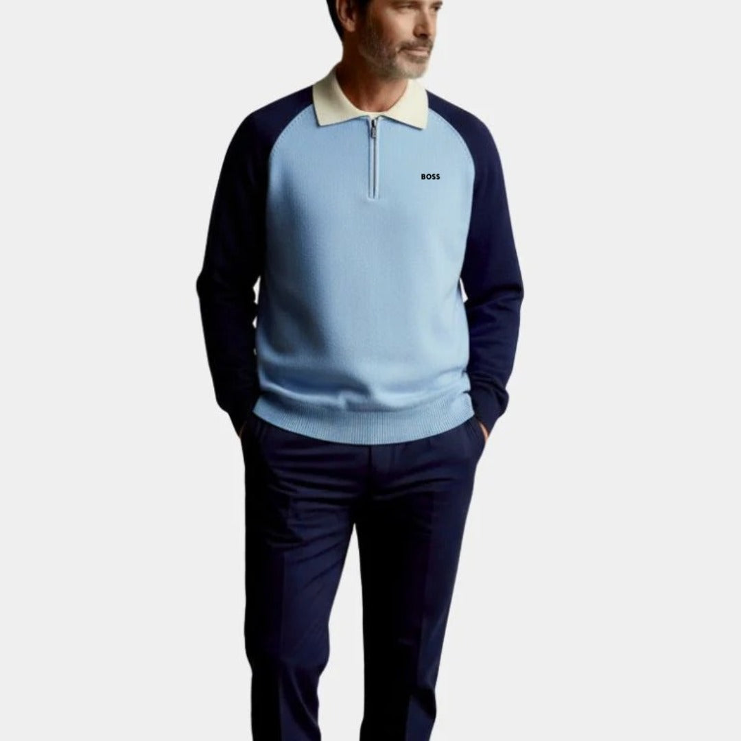 Pull homme col zippé – Offre Black Friday jusqu’à 50% de réduction