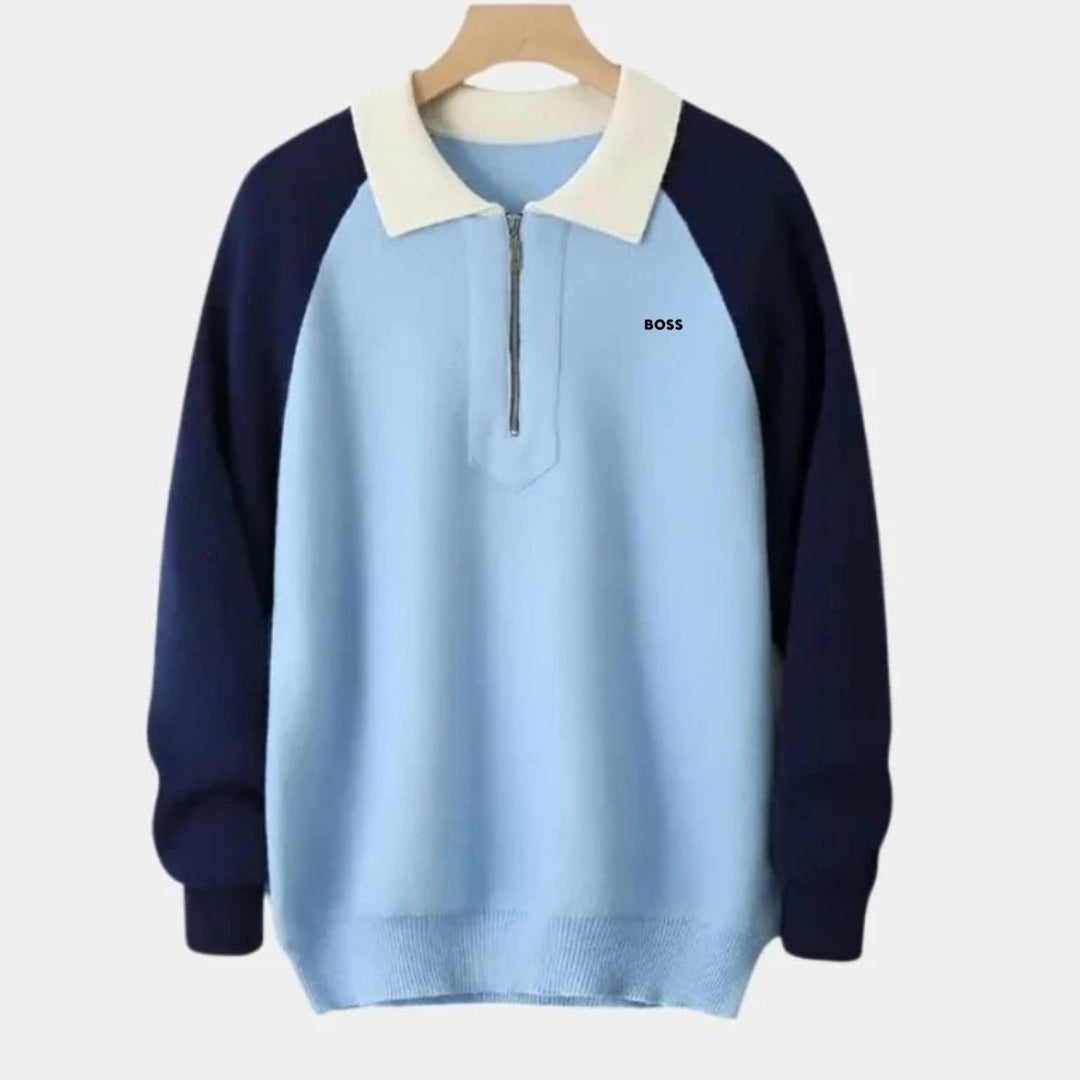 Pull homme col zippé – Offre Black Friday jusqu’à 50% de réduction