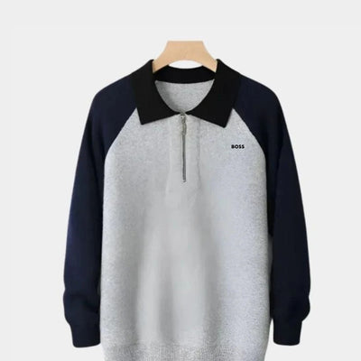 Pull homme col zippé – Offre Black Friday jusqu’à 50% de réduction