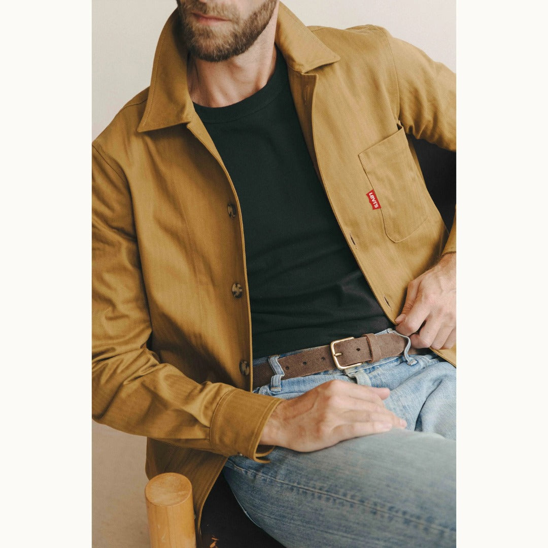 Veste homme style workwear – Coupe droite et finitions authentiques