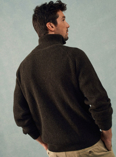 Pull zippé col montant homme – Style moderne et chaleur optimale