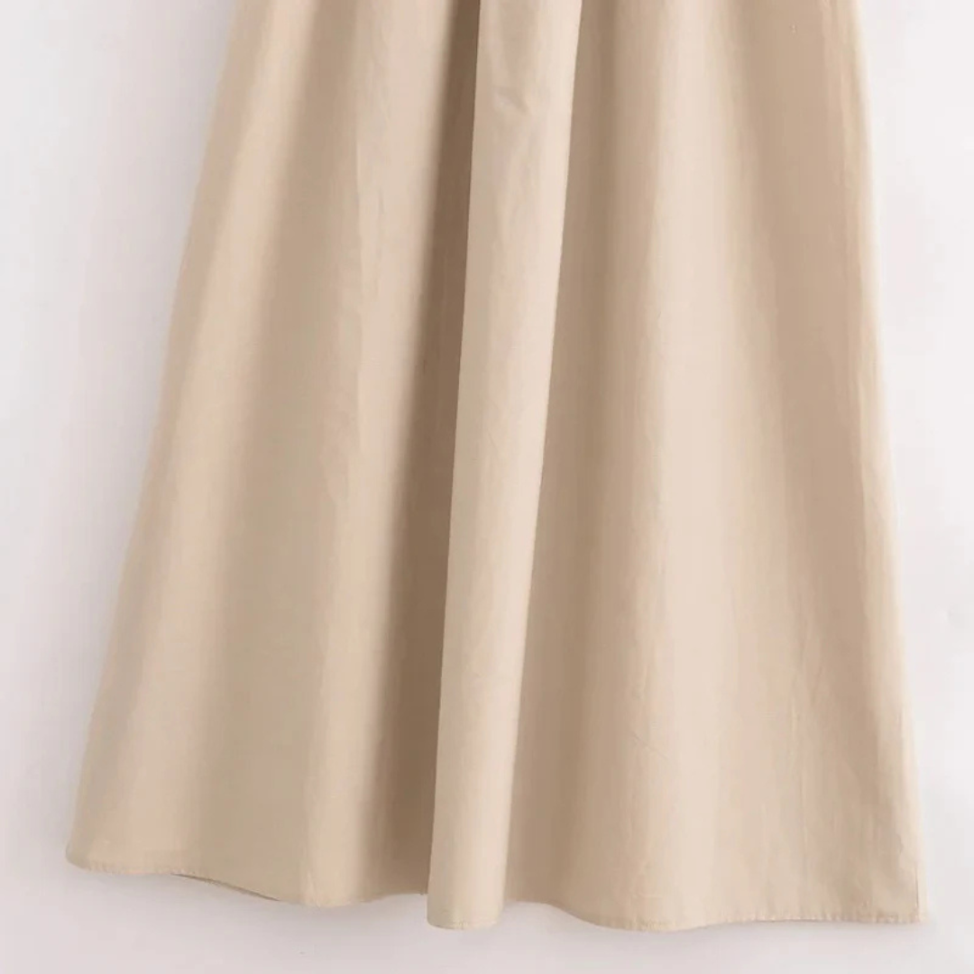 Robe Longue Sans Manches Zara – Élégance Décontractée