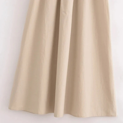 Robe Longue Sans Manches Zara – Élégance Décontractée