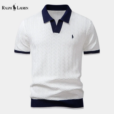 RL™ Elite Contrast Polo — l’élégance intemporelle revisitée