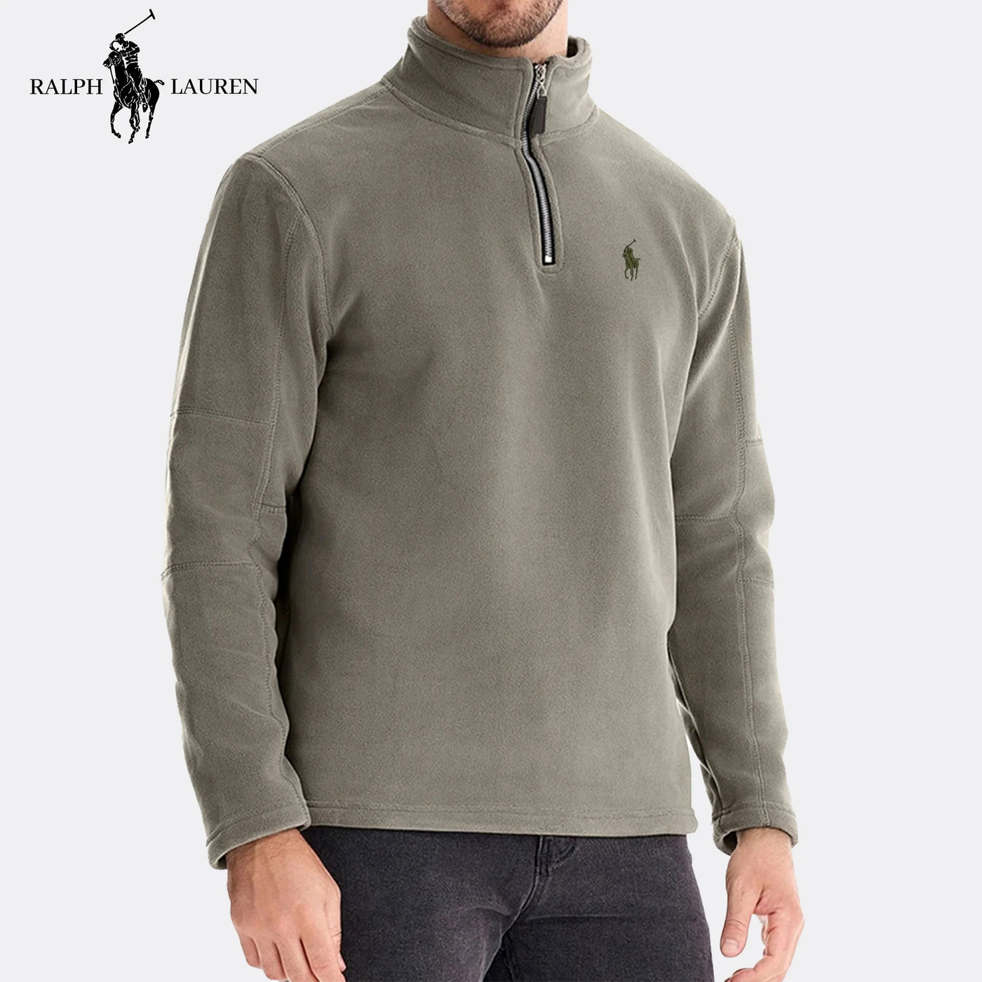 Pull polaire demi-zip pour homme – doux, chaud et léger