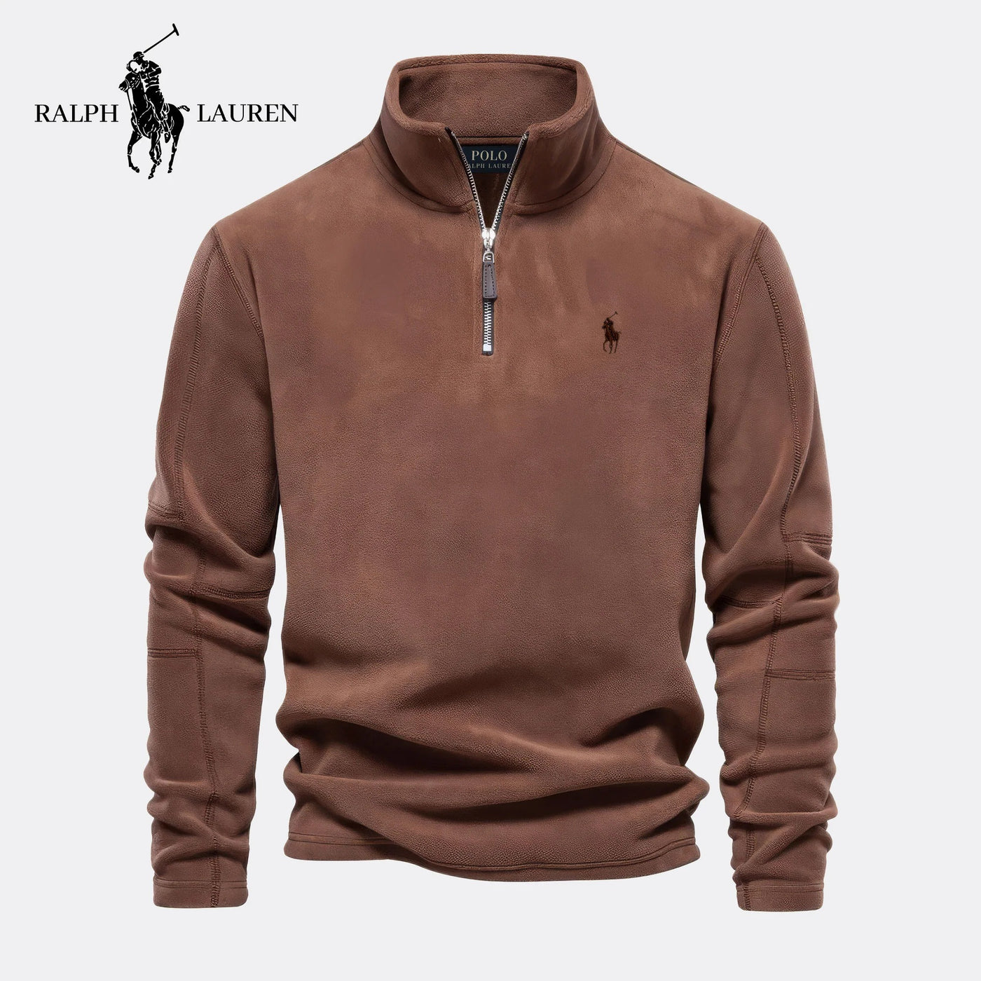 Pull polaire demi-zip pour homme – doux, chaud et léger