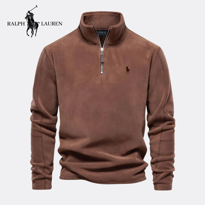 Pull polaire demi-zip pour homme – doux, chaud et léger