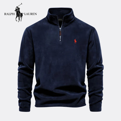 Pull polaire demi-zip pour homme – doux, chaud et léger