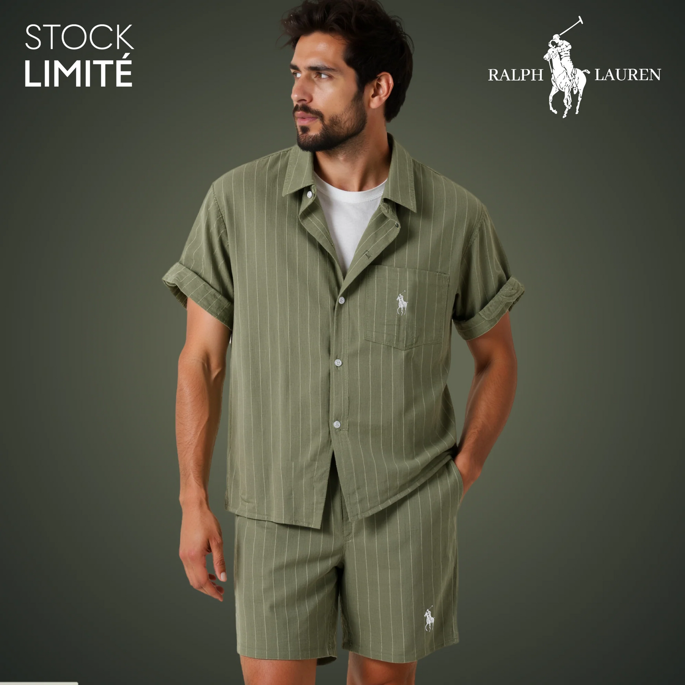 Chemise légère et short assorti