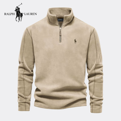 Pull polaire demi-zip pour homme – doux, chaud et léger
