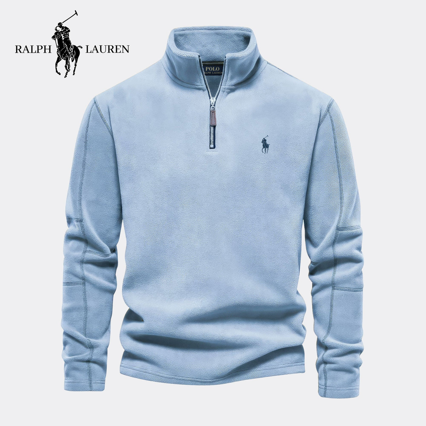 Pull polaire demi-zip pour homme – doux, chaud et léger