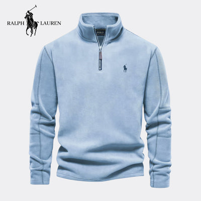 Pull polaire demi-zip pour homme – doux, chaud et léger