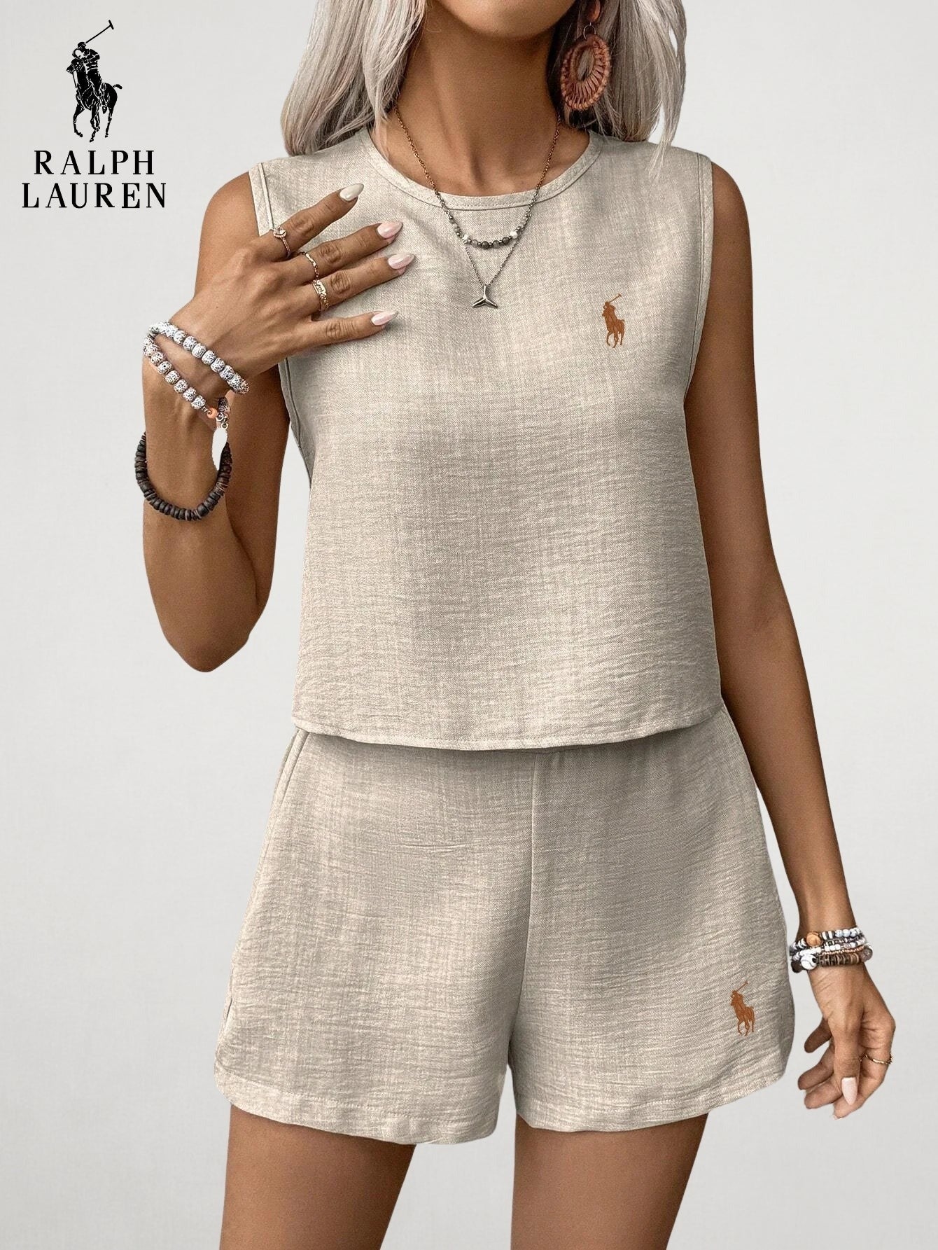 Ensemble Débardeur et Short Femme