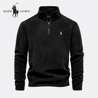 Pull polaire demi-zip pour homme – doux, chaud et léger