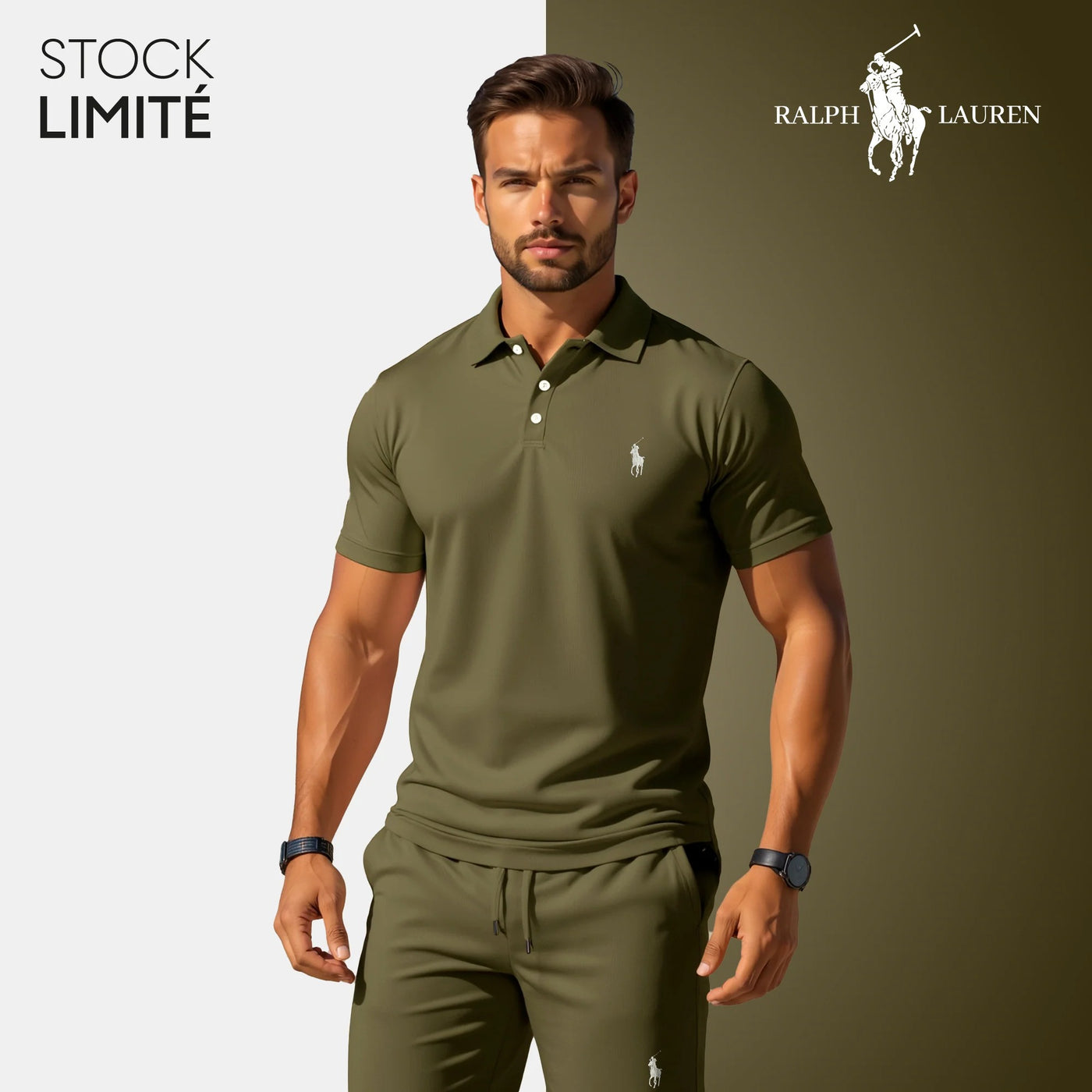 Set Polo & Short Homme R&L® – Série Limitée