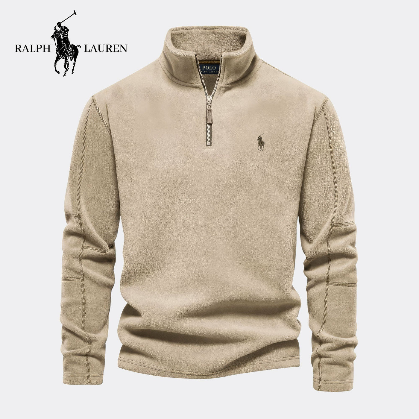 Pull polaire demi-zip pour homme – doux, chaud et léger
